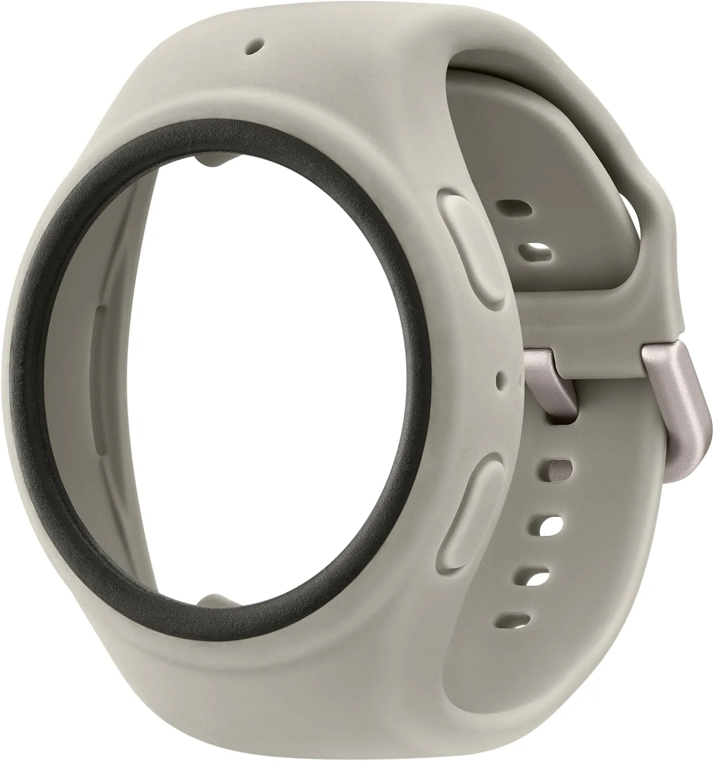 SAMSUNG Galaxy Watch Kids Band for Galaxy Watch 4/5/6/7/FE, Smartwatch Replacement Strap for Kids, Silicone Small, GP-TYL305AMBSU, Light Gray