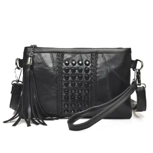 Sanne | Chic Textured Accent Crossbody Clutch