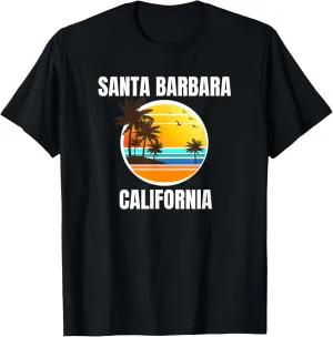 Santa Barbara California Matching Family Vacation Shirt