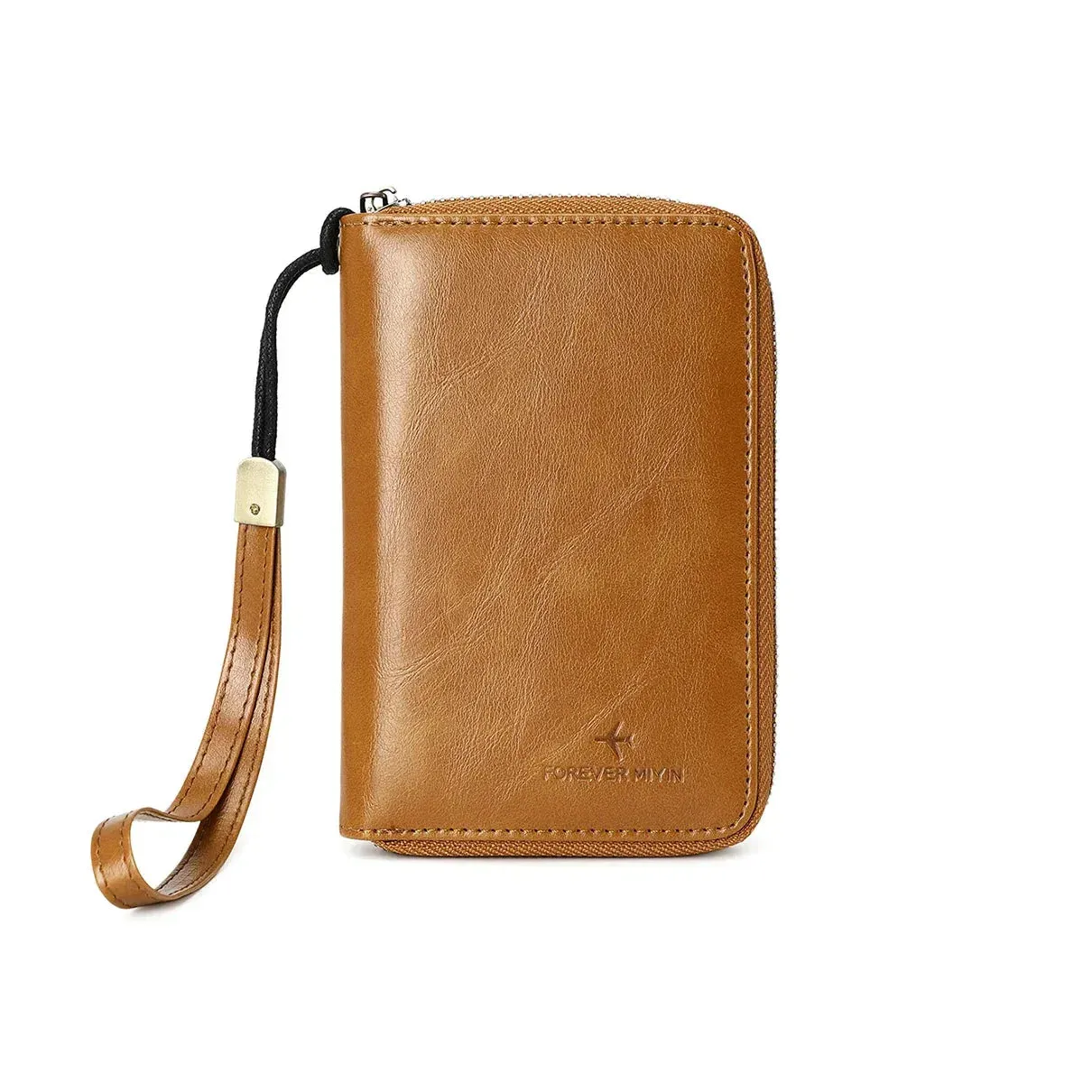 Sasha | RFID Blocking Passport Holder Travel Wallet with Wrist Strap