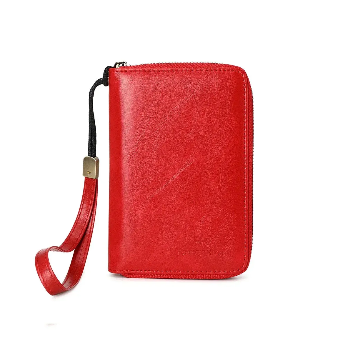 Sasha | RFID Blocking Passport Holder Travel Wallet with Wrist Strap
