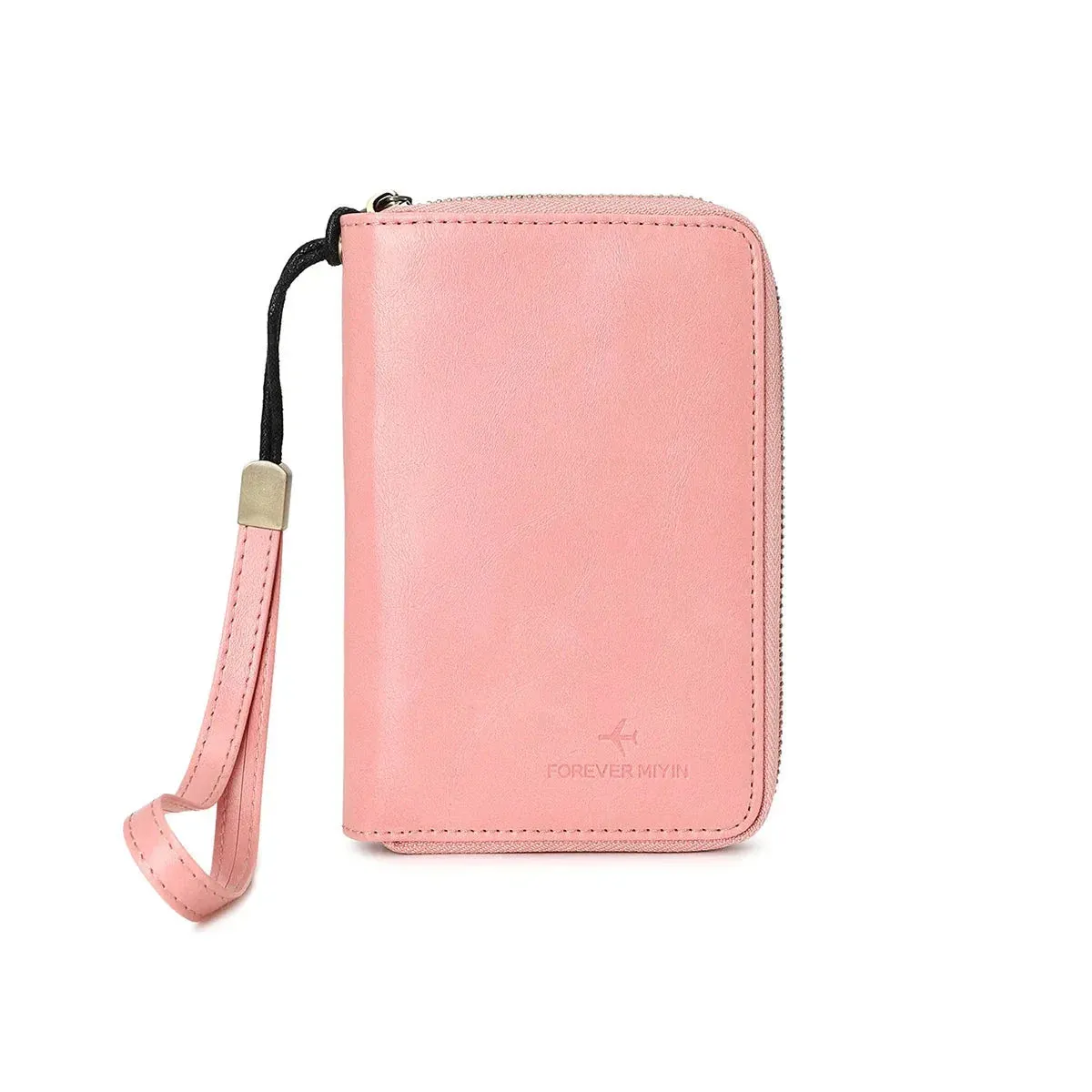 Sasha | RFID Blocking Passport Holder Travel Wallet with Wrist Strap