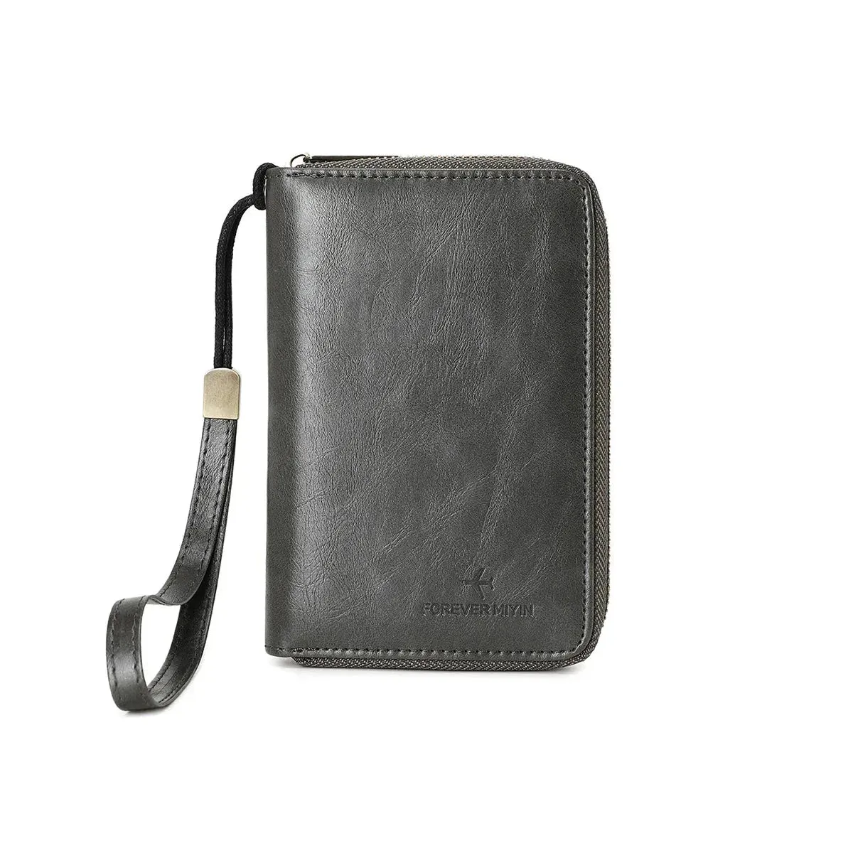 Sasha | RFID Blocking Passport Holder Travel Wallet with Wrist Strap