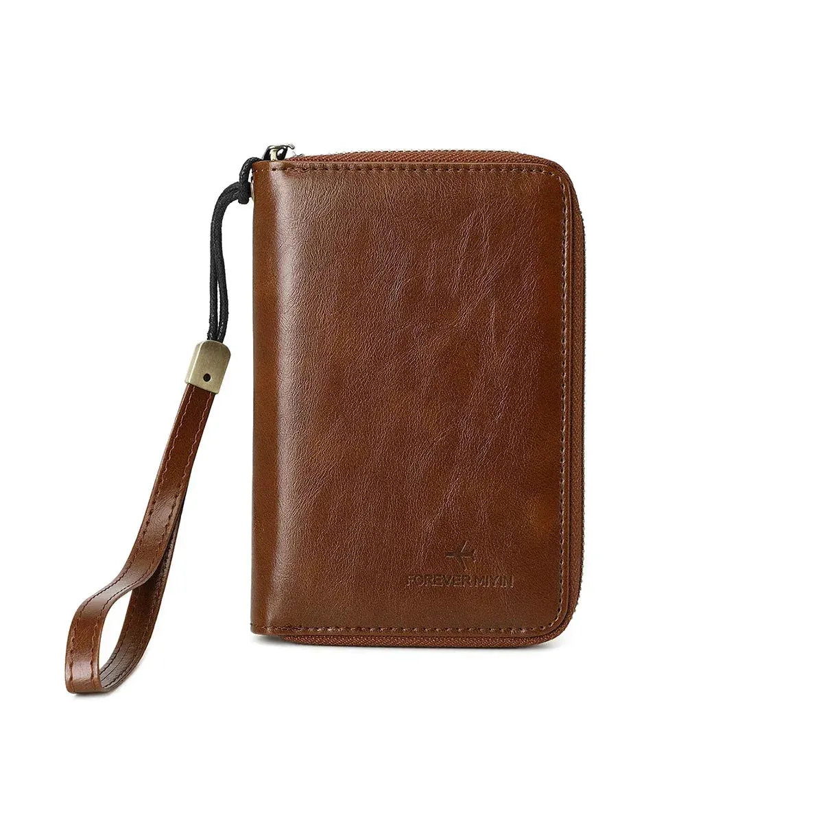 Sasha | RFID Blocking Passport Holder Travel Wallet with Wrist Strap