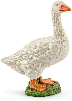 Schleich Farm World 5-Piece Farm Animal Toy Set Including Cute Llama, Rabbit, Sheep, Hen and Goose Animal Toys for Toddlers & Kids Ages 3 