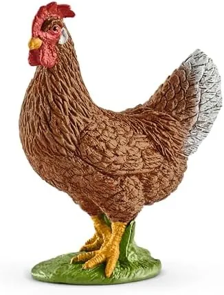 Schleich Farm World 5-Piece Farm Animal Toy Set Including Cute Llama, Rabbit, Sheep, Hen and Goose Animal Toys for Toddlers & Kids Ages 3 