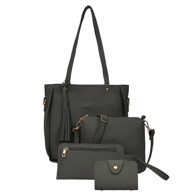 Seamless handbags set Luxury Clean-lined