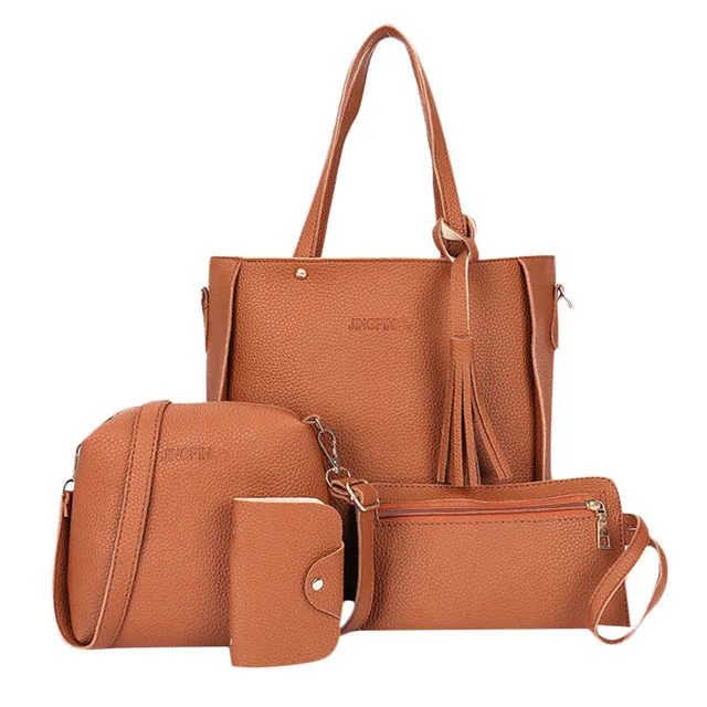 Seamless handbags set Luxury Clean-lined
