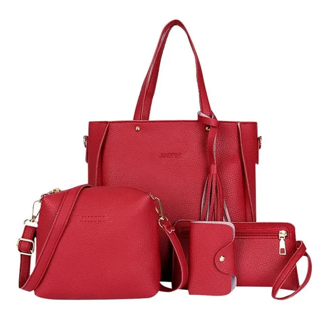Seamless handbags set Luxury Clean-lined