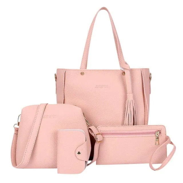 Seamless handbags set Luxury Clean-lined