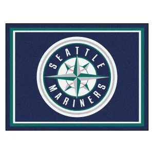 Seattle Mariners MLB 8ft x10ft Area Rug