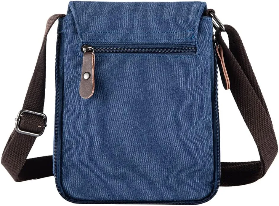 Sechunk Vintage Canvas Messenger Cross body bag Shoulder bag