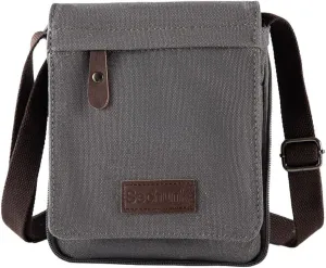 Sechunk Vintage Canvas Messenger Cross body bag Shoulder bag