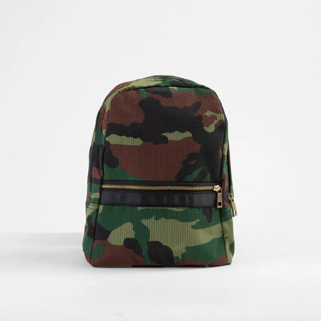 Seersucker Backpack