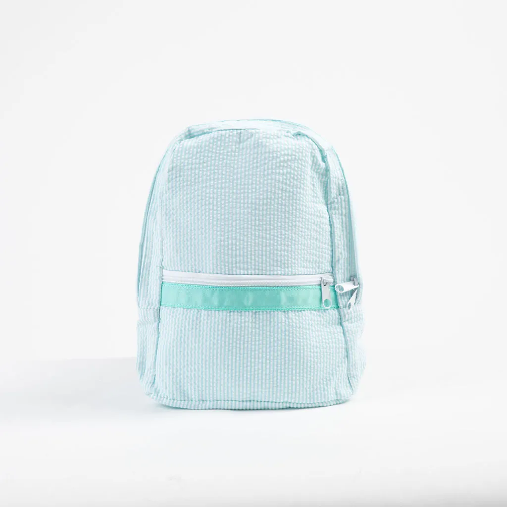 Seersucker Backpack