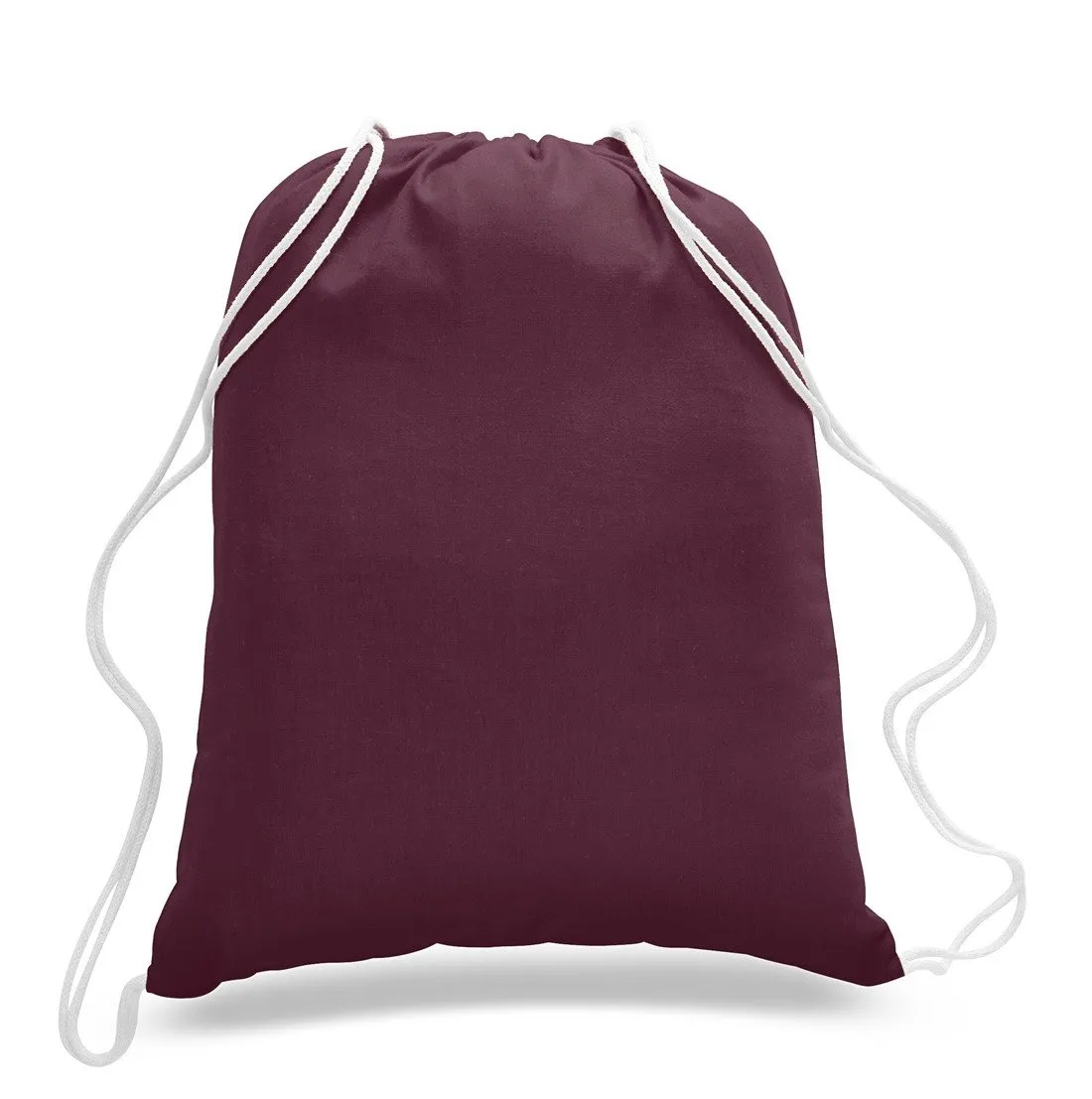 Set of 50 - Cotton Drawstring Bag / Cinch Packs- Blank BPK388