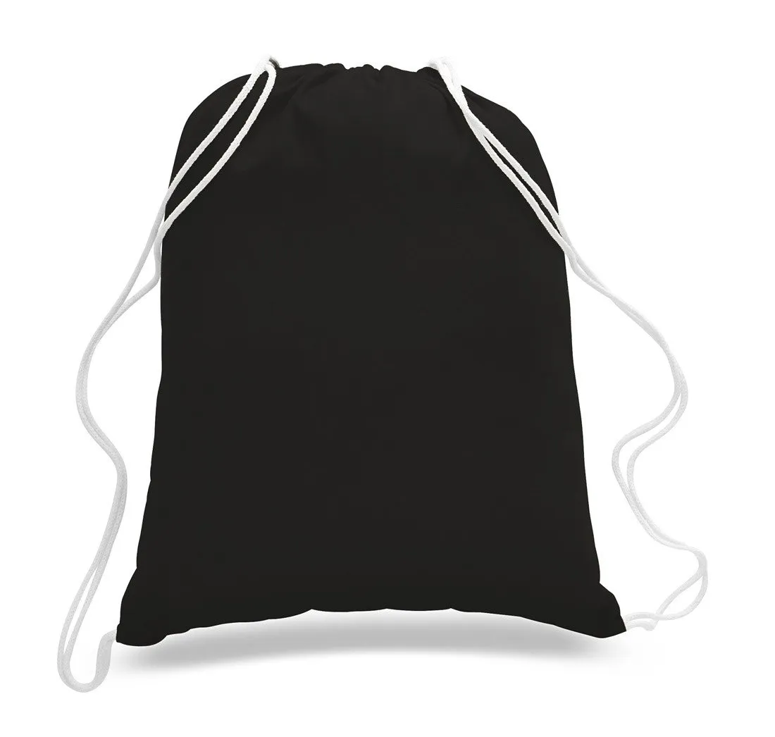 Set of 50 - Cotton Drawstring Bag / Cinch Packs- Blank BPK388