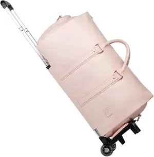 seyfocnia Unisex-Adult's Travel Garment Bag, [A] Pink
