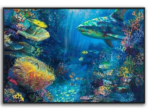 Shark Canvas Art