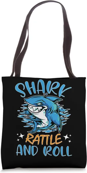 Sharks: Shark, Rattle And Roll Tote Bag