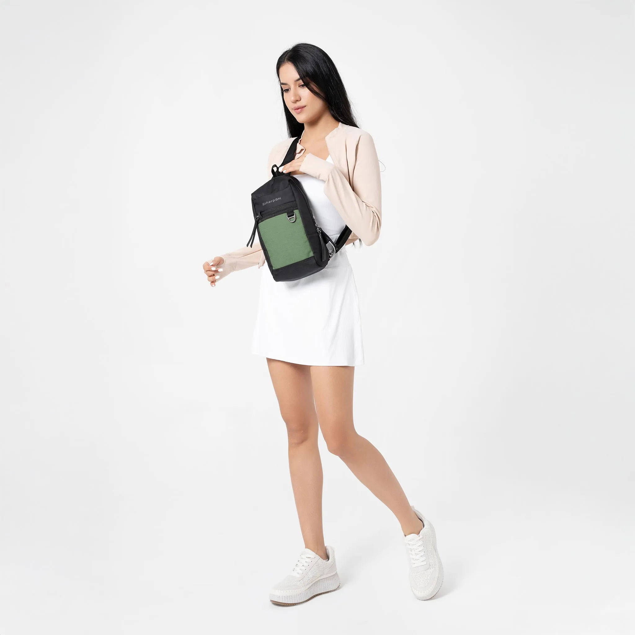 Sherpani Metro AT Convertible Travel Sling basil