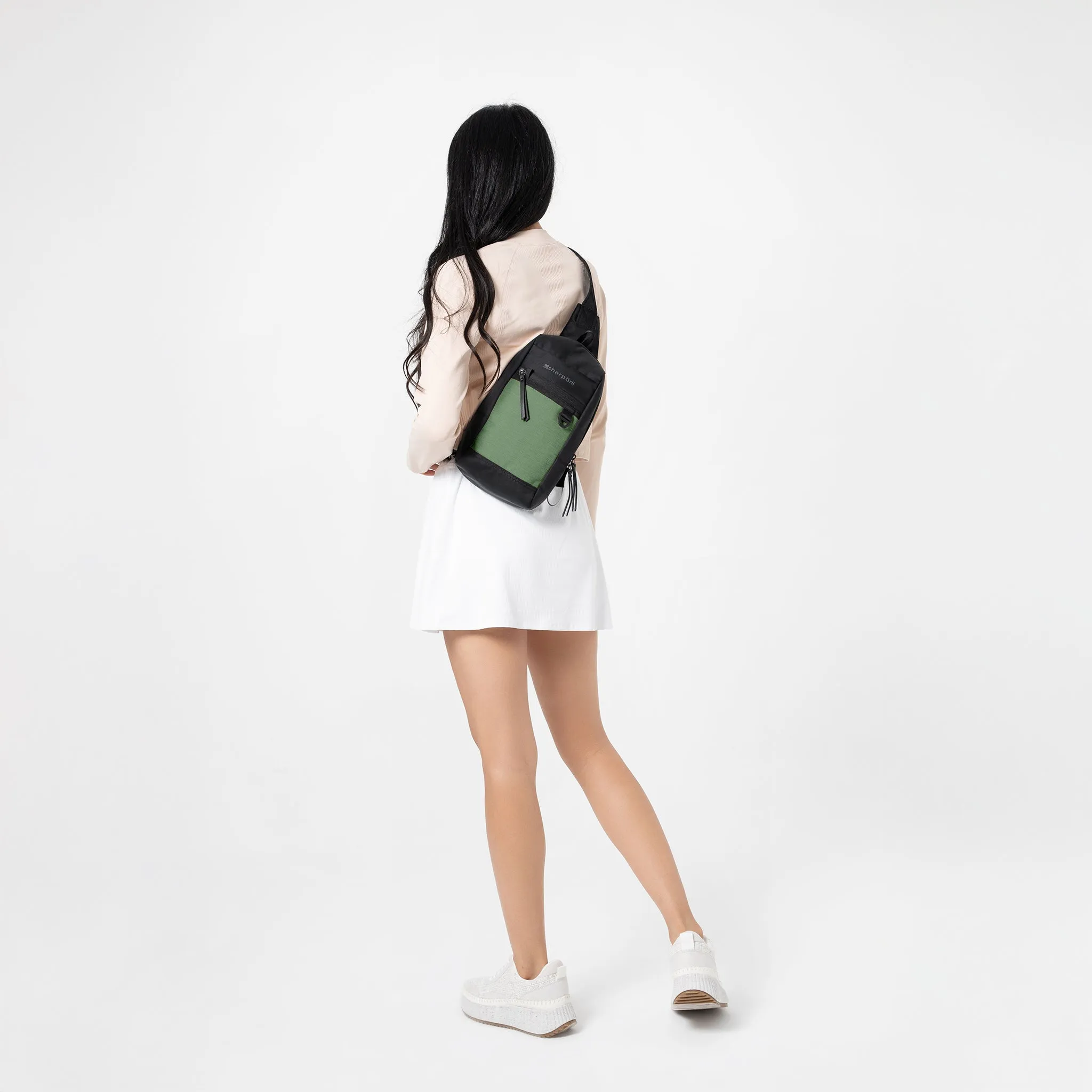 Sherpani Metro AT Convertible Travel Sling basil
