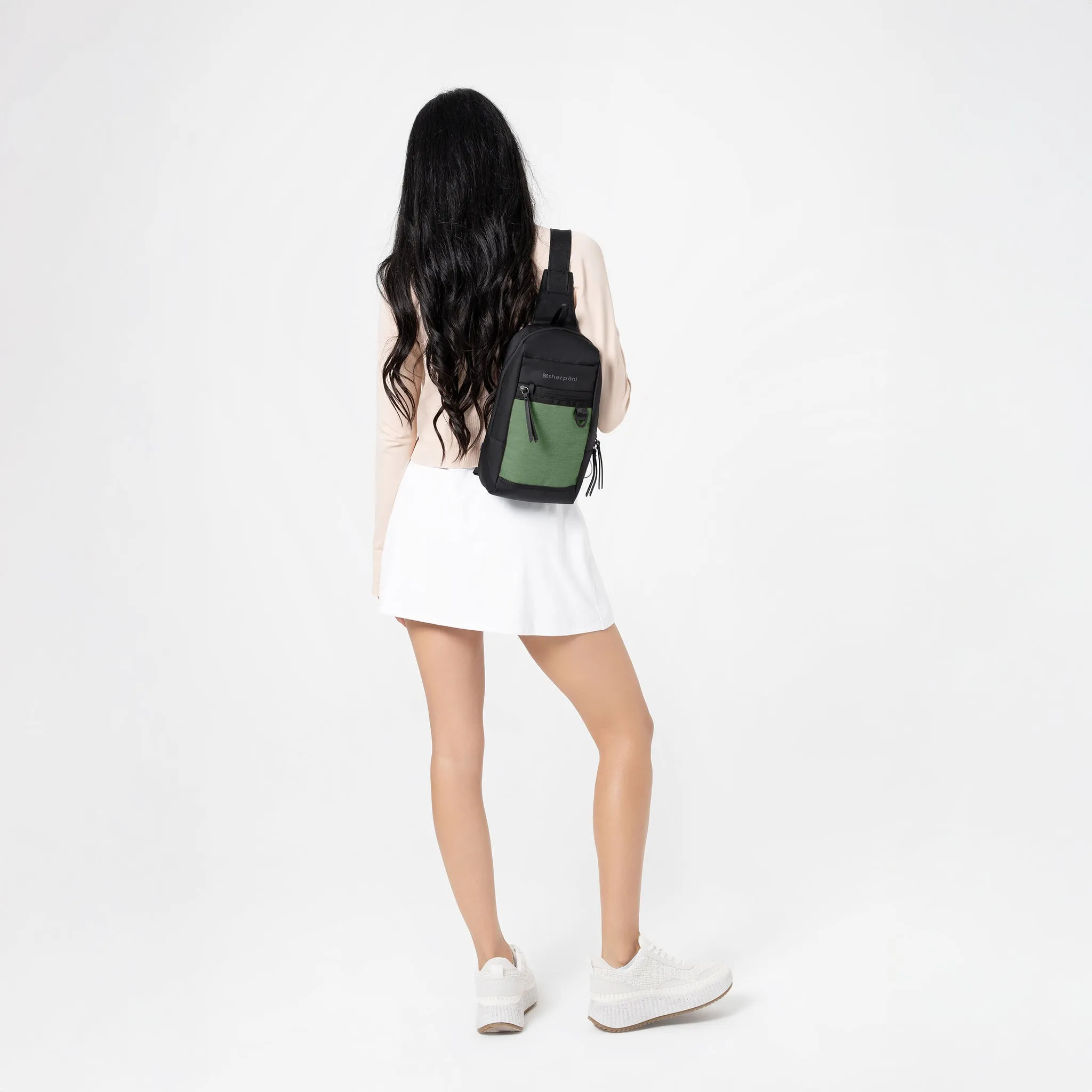 Sherpani Metro AT Convertible Travel Sling basil