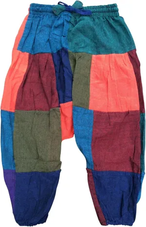 Shopoholic Fashion Children Hippie Harem Loose Boho Trouser Hippy Colorful Kids Retro Comfy Pants
