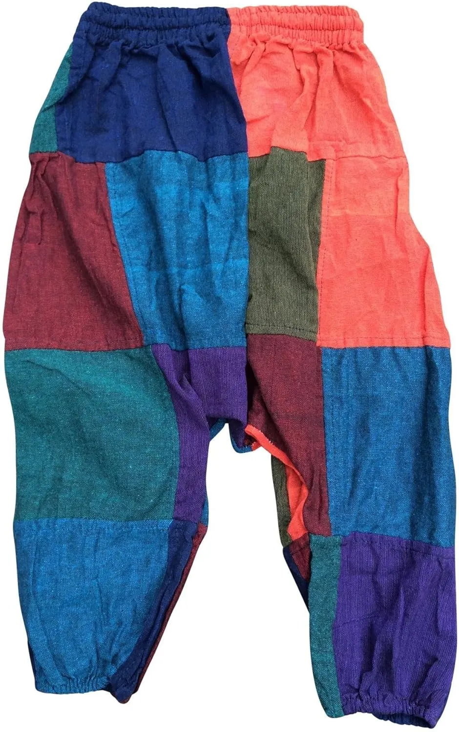Shopoholic Fashion Children Hippie Harem Loose Boho Trouser Hippy Colorful Kids Retro Comfy Pants
