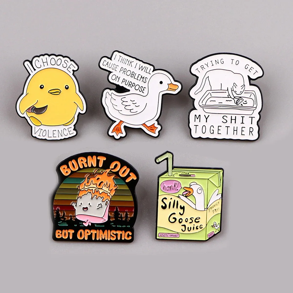 Silly Goose Pin