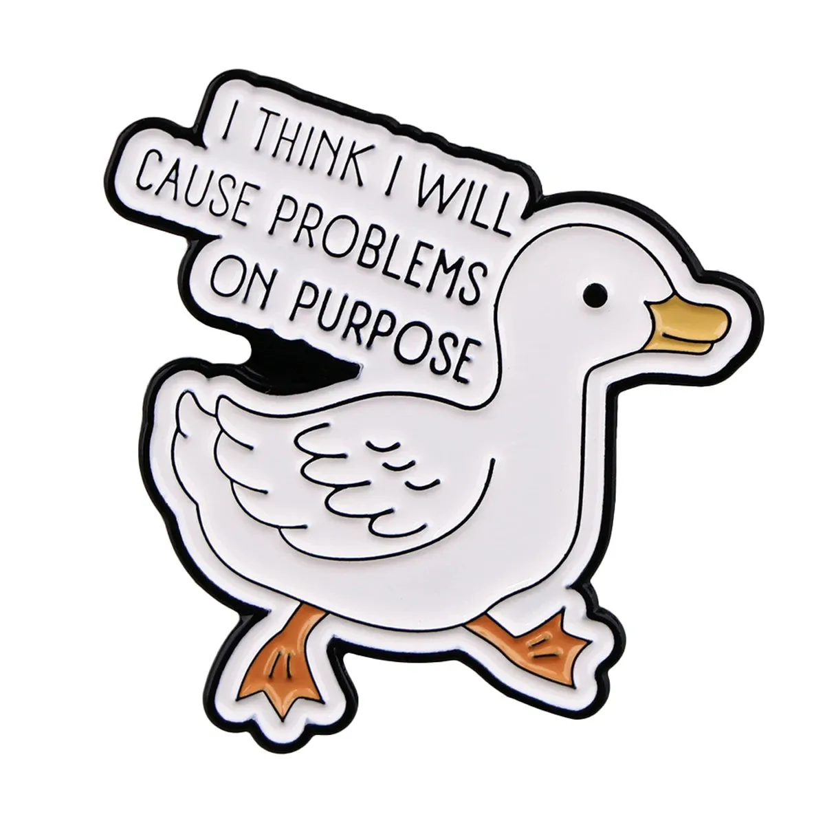 Silly Goose Pin