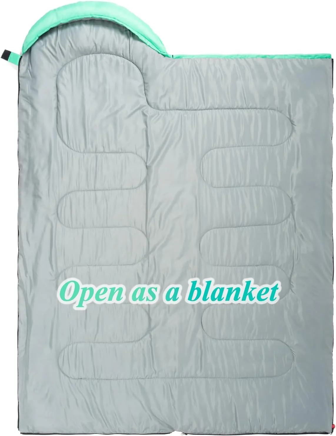 Sleeping Bag - 3 Seasons for Adults Kids Boys Girls Camping Hiking - Warm Cold Weather Lightweight Portable with Compression Bag for Backpacking in Spring, Summer, Fall and Winter