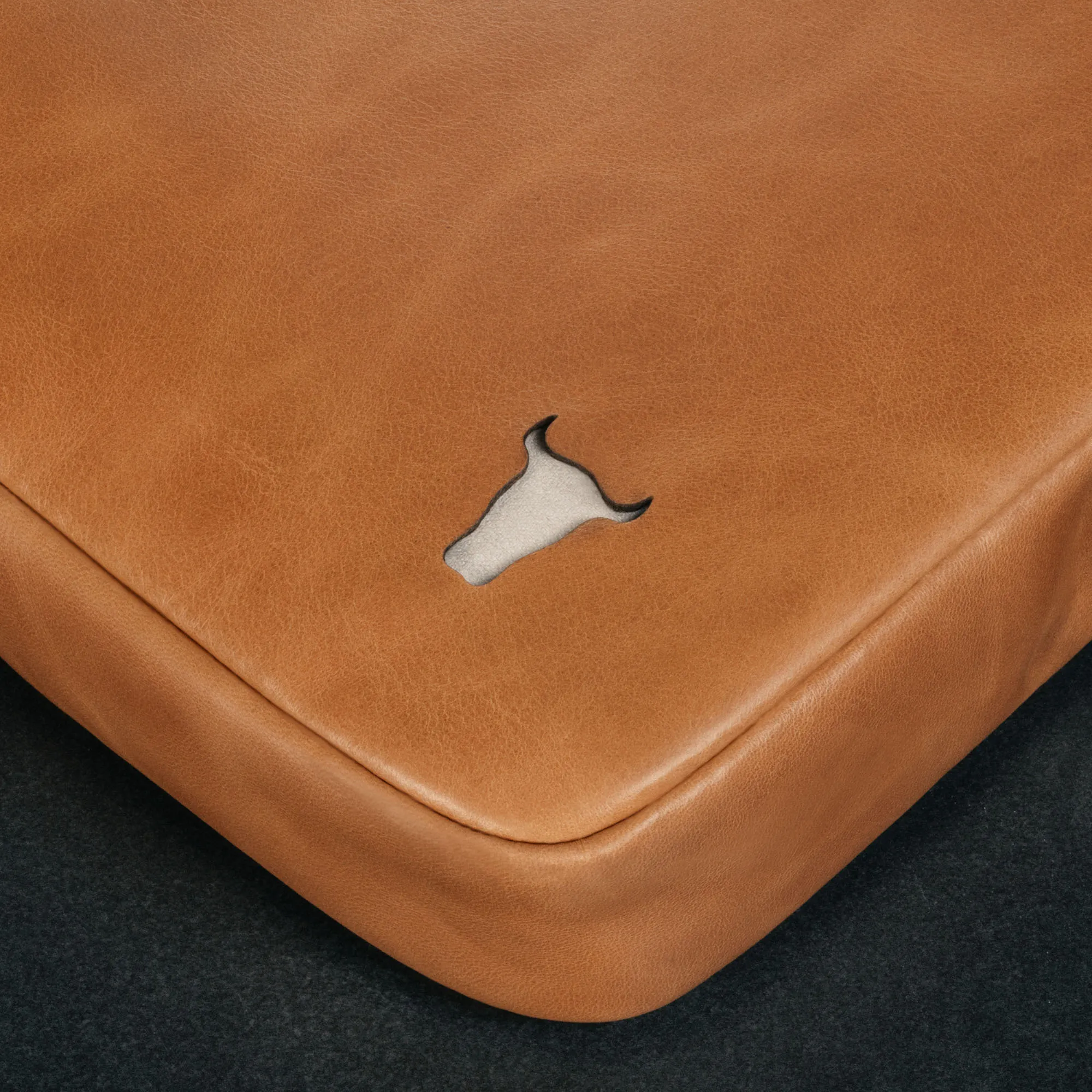 Slim Leather Laptop Bag