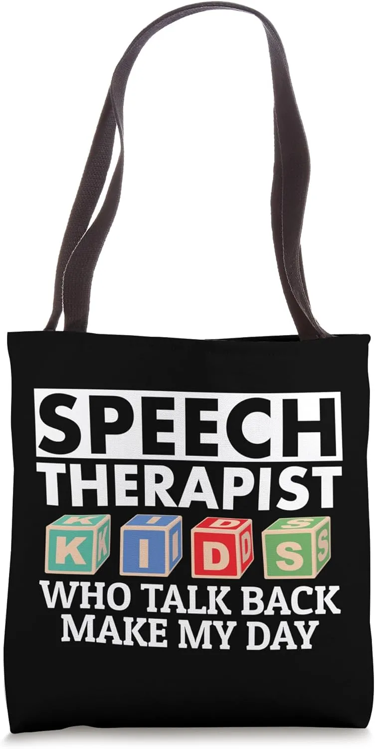 Slt Speech Language Therapist Speech Therapy Tote Bag