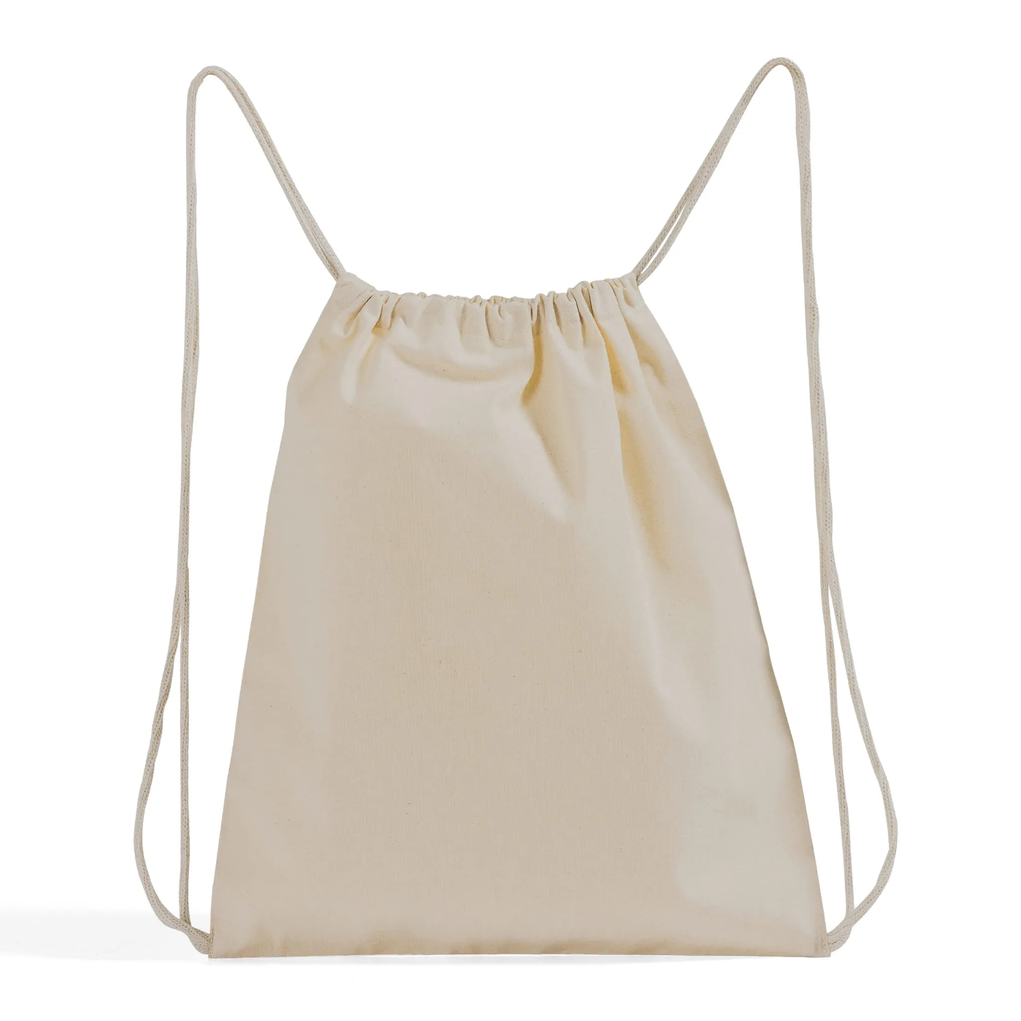 Small Canvas Drawstring Backpack / Cinch Packs - BPK12