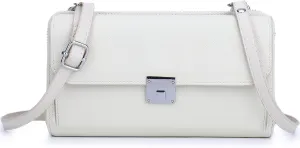 Small Crossbody Bag for Women Rfid Blocking Cell Phone Wallet Purse Clutch Handbag with 16 Card Slots