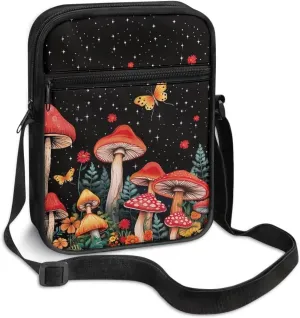 Small Messenger Bag Purse Crossbody Bag with Adjustable Strap for Women Men for Travel Outdoor Sports