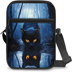 Small Messenger Bag Purse Crossbody Bag with Adjustable Strap for Women Men for Travel Outdoor Sports