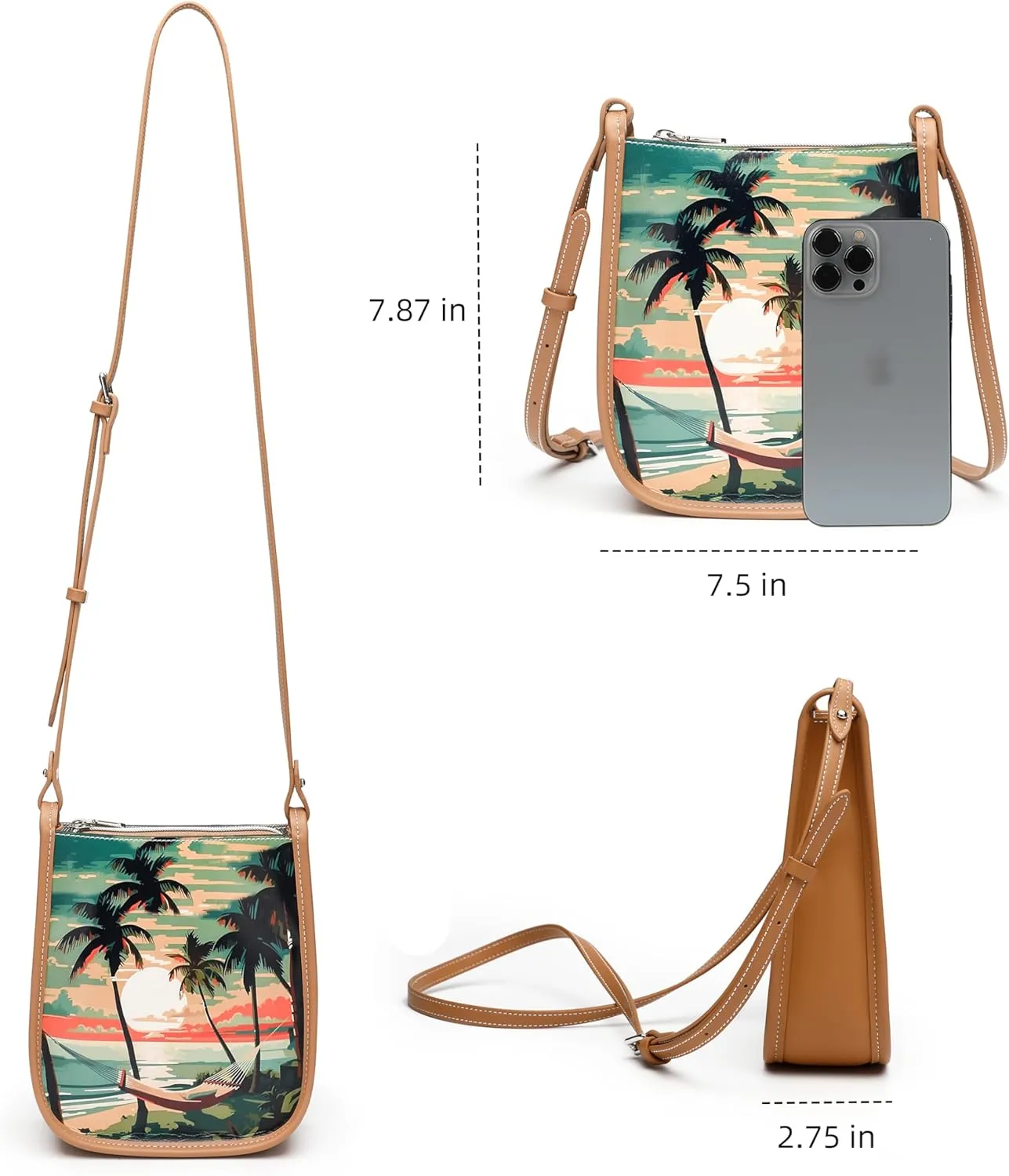 Small Purses Crossbody Bags Handbag for Women Travel Designer Medium Crossbody Bag Trendy with Adjustable Strap