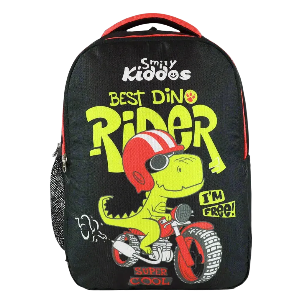 Smily Kiddos Pre School Backpack : Dino Rider Theme
