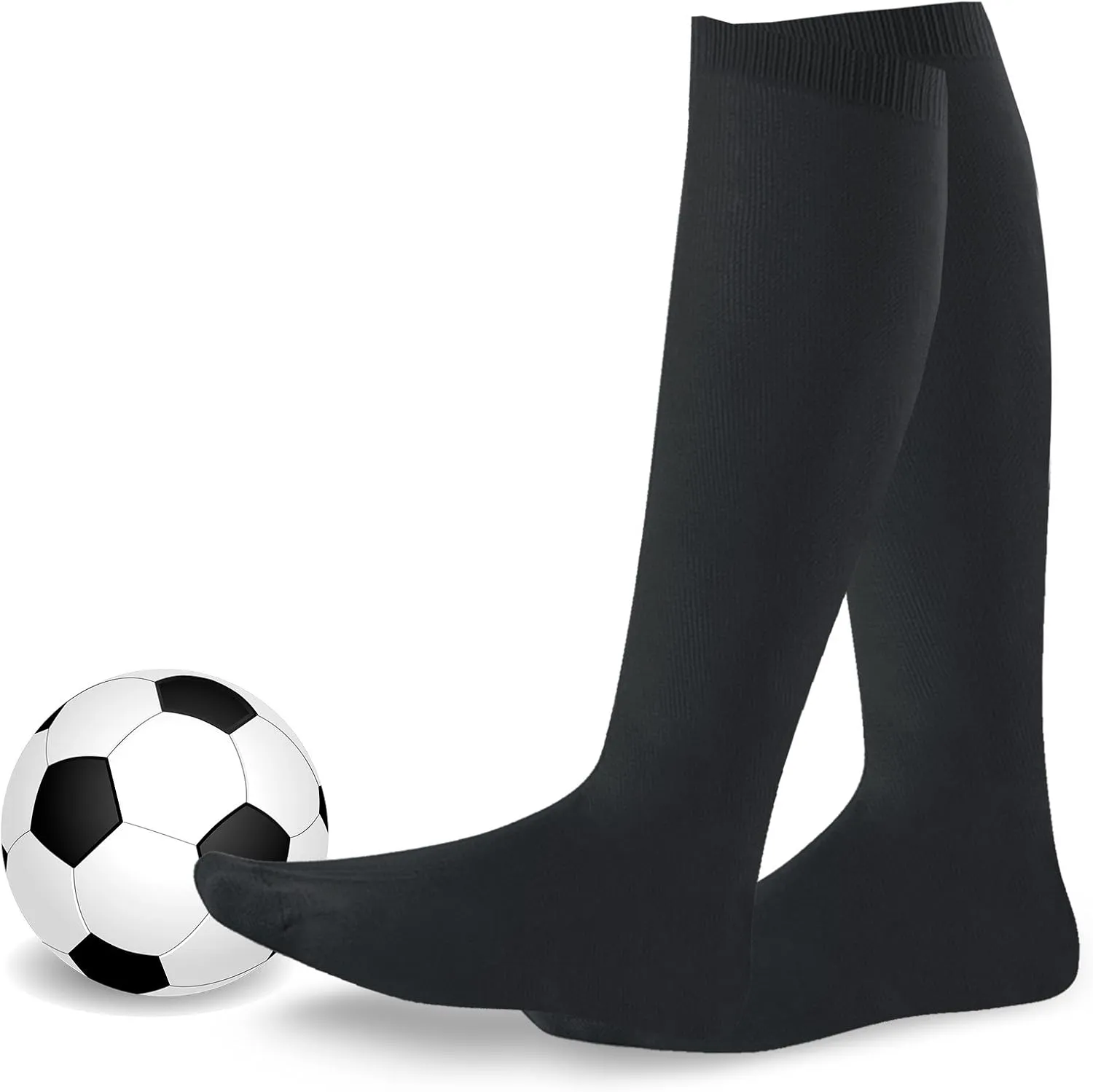 Soccer Athletic Team Sports Knee High Tube Socks Softball Baseball Kids Women Men Unisex