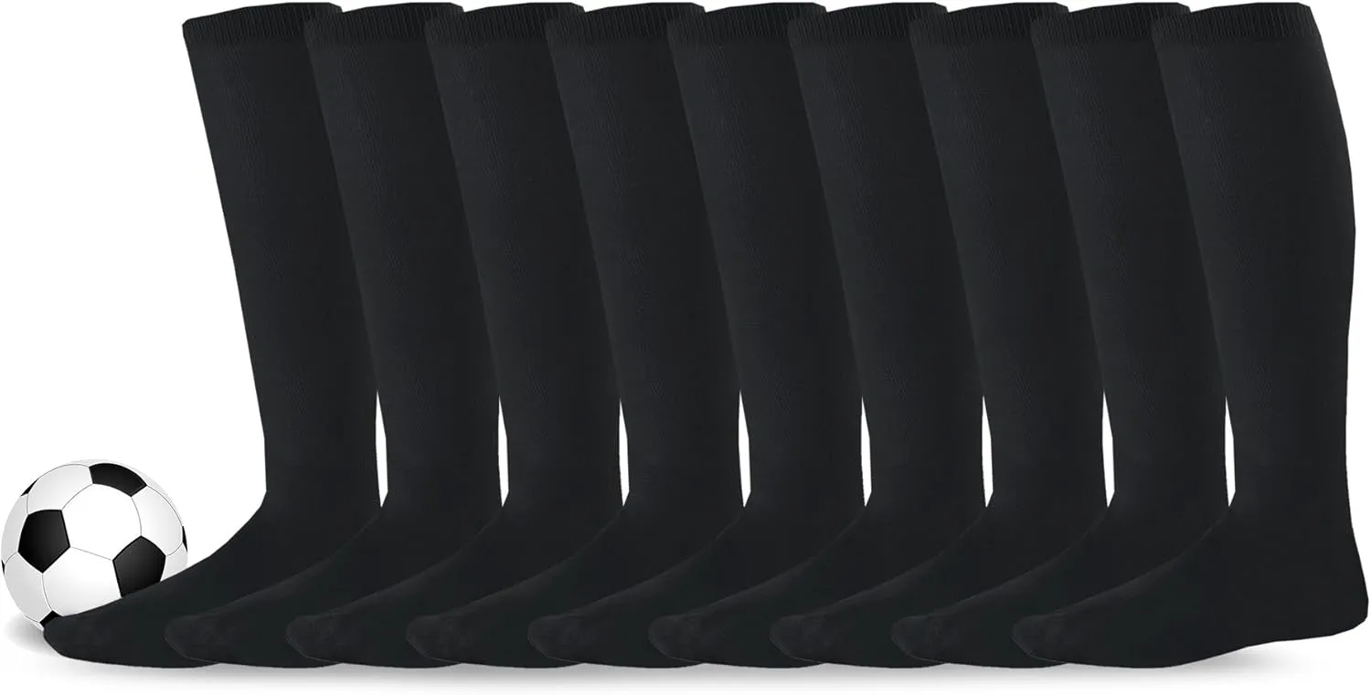 Soccer Athletic Team Sports Knee High Tube Socks Softball Baseball Kids Women Men Unisex