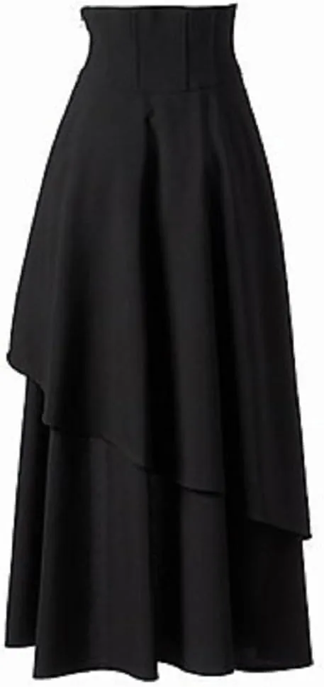Sorrica Women's Victorian Lolita Skirt Steampunk Vintage Style Skirt
