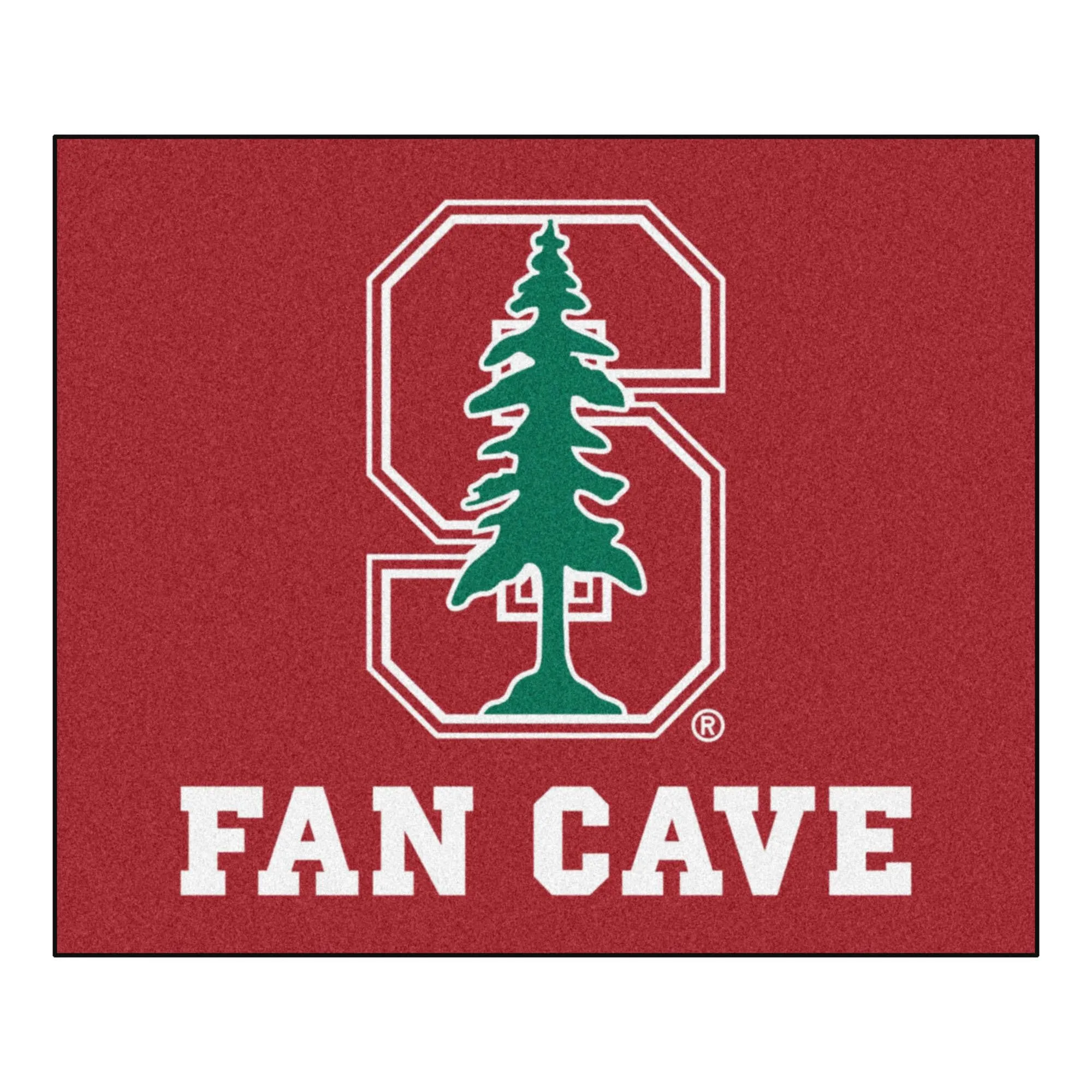 Stanford Fan Cave Tailgater Rug 5x6
