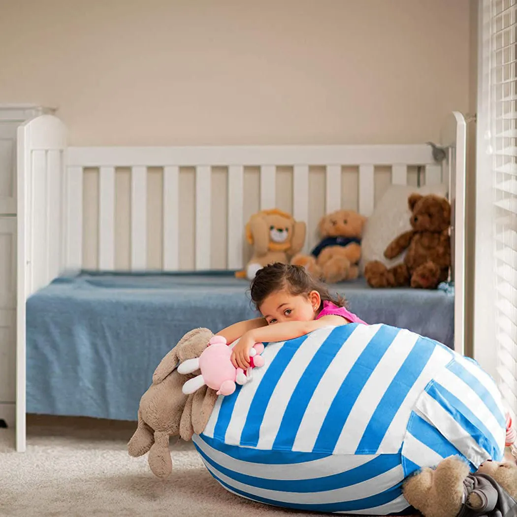 Stuffed Animal Storage Bean Bag Chair Cover