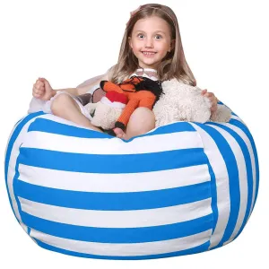Stuffed Animal Storage Bean Bag Chair Cover