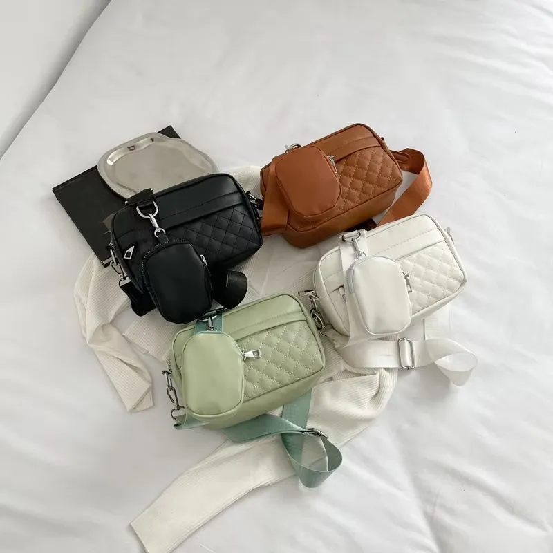 Stylish Black PU - Polyester 1 Leather PU - Crossbody Express worldwide Purse Leather Ladies Outstanding Pc, Handbags Convertible Change Girl's Crossbody Bag Shoulder Fashion Bags Travel Bag Waterproof With Trending for