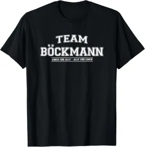 Team Böckmann | Proud Family - Last Name Gift T-Shirt