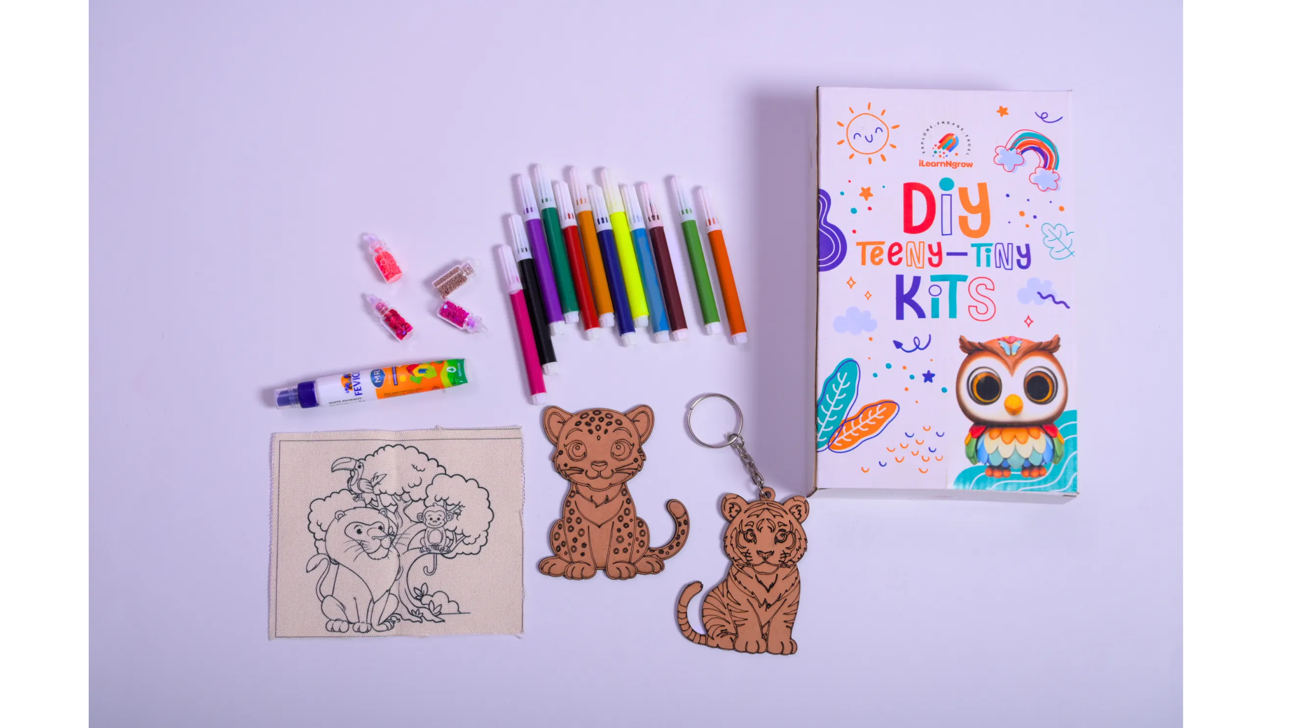 Teeny Tiny DIY Animal Painting (5 Set) (PREPAID ONLY)