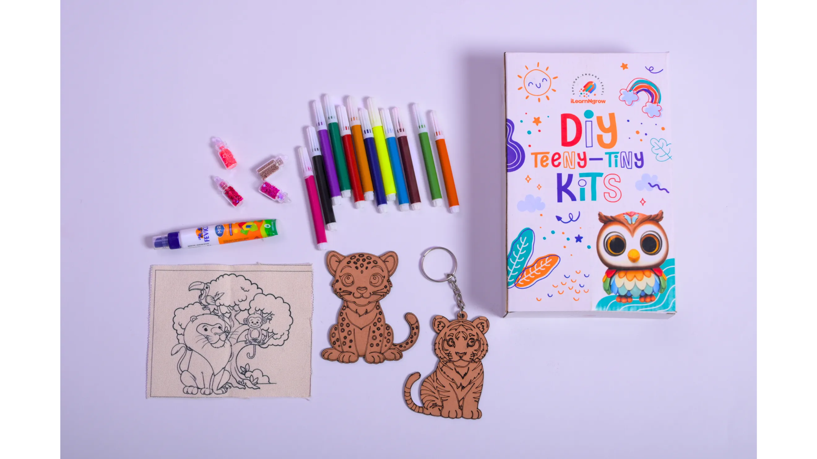 Teeny Tiny DIY Animal Painting (5 Set) (PREPAID ONLY)